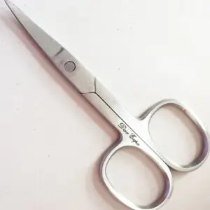 Manicure Scissors Curved Cuticle Trimmer Stainless Steel